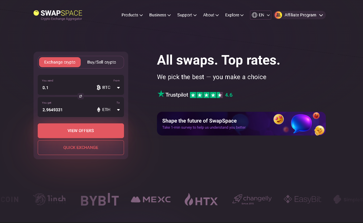 Shapeshift Alternatives 2026